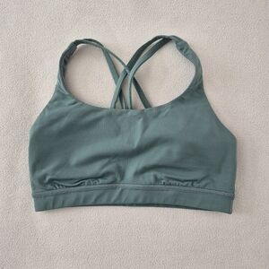 Lululemon Energy Bra In Sage Green